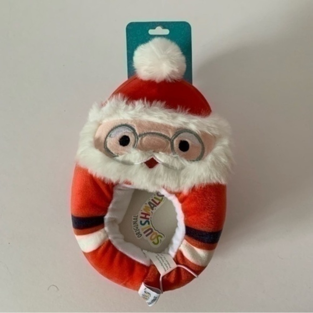 NWT. SQUISHMALLOWS Santa Slippers - Picture 4 of 4